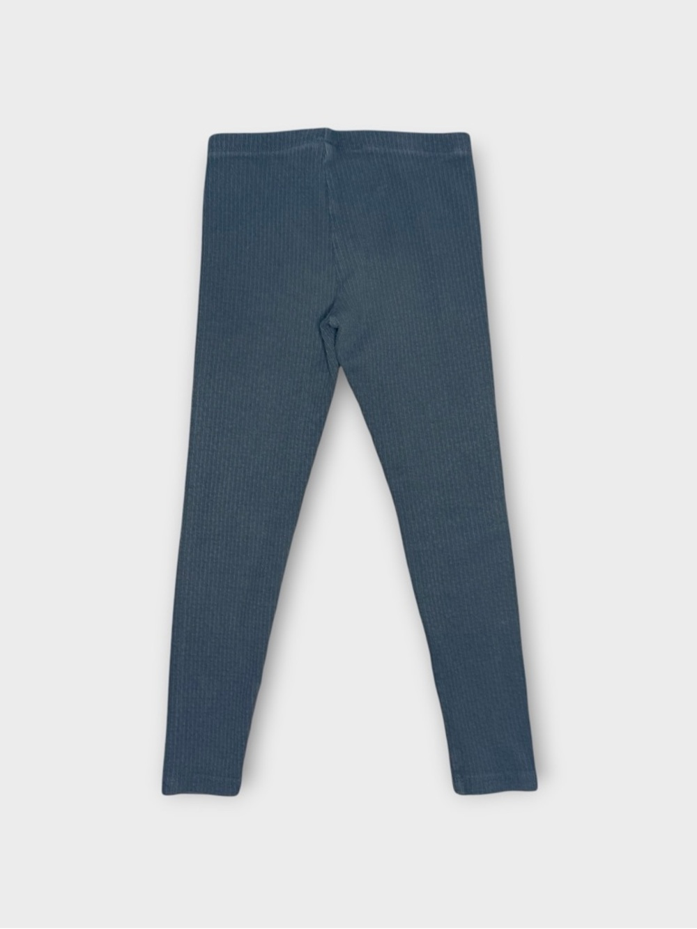 Tea Collection Gray Ribbed Knit Leggings - Picture 3 of 3